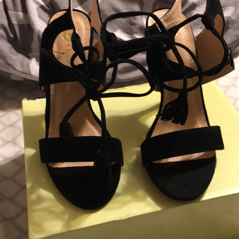 Black shoes